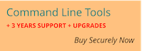 buy command line license + support